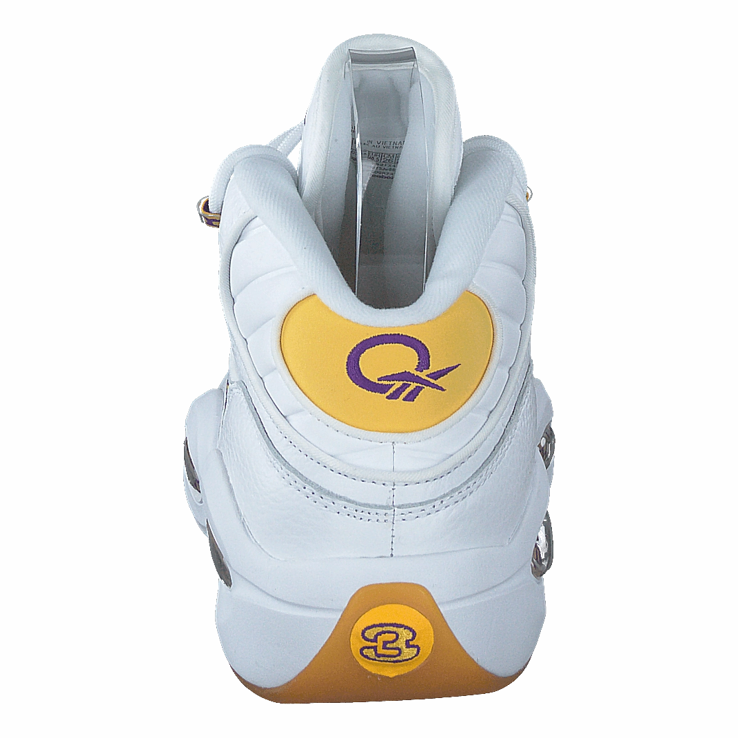 Comfort Heel Quick Dry Question Mid White/Yelthr/Ultvio