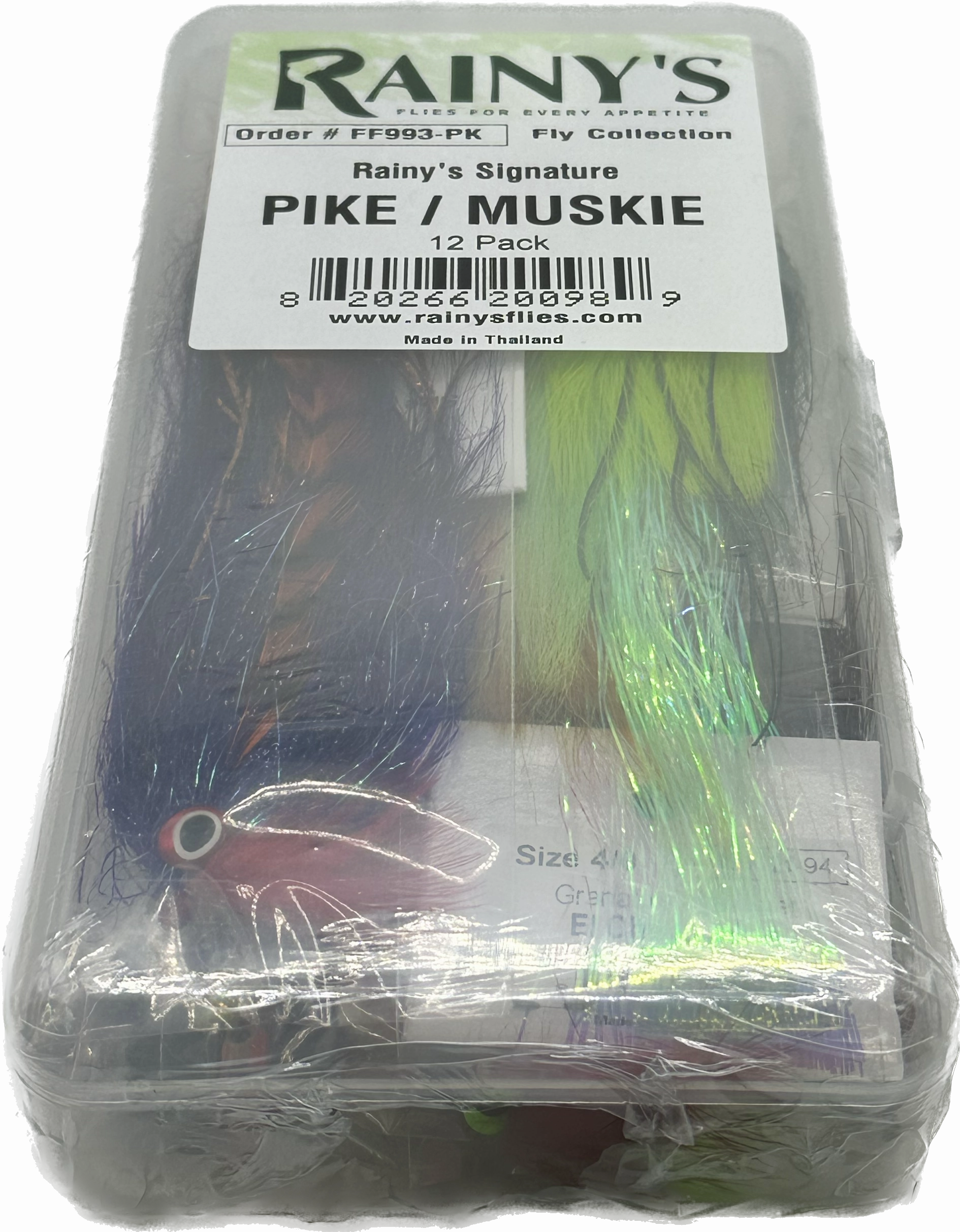 Rainy's Pike/Muskie Assortment (12 Pack)