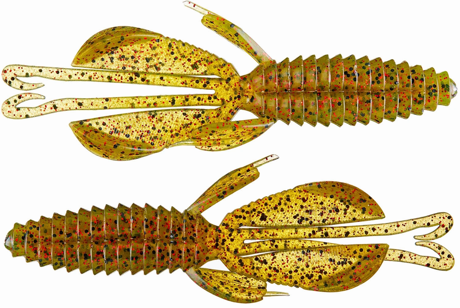 Reaction Innovations Kinky Beaver 5 inch Soft Plastic Creature Bait 7 pack