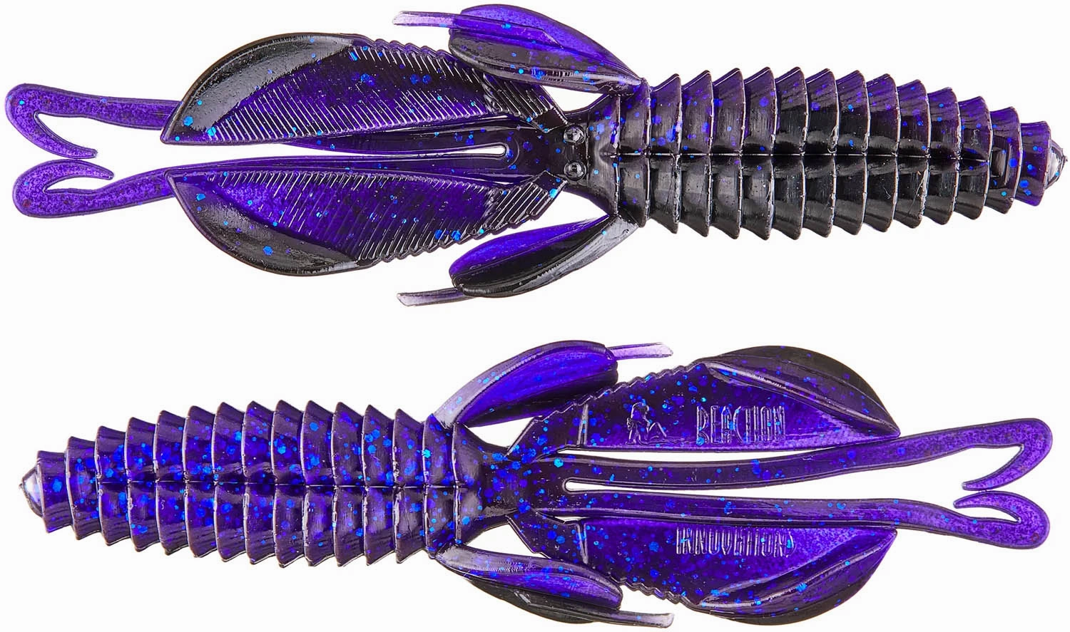 Reaction Innovations Kinky Beaver 5 inch Soft Plastic Creature Bait 7 pack