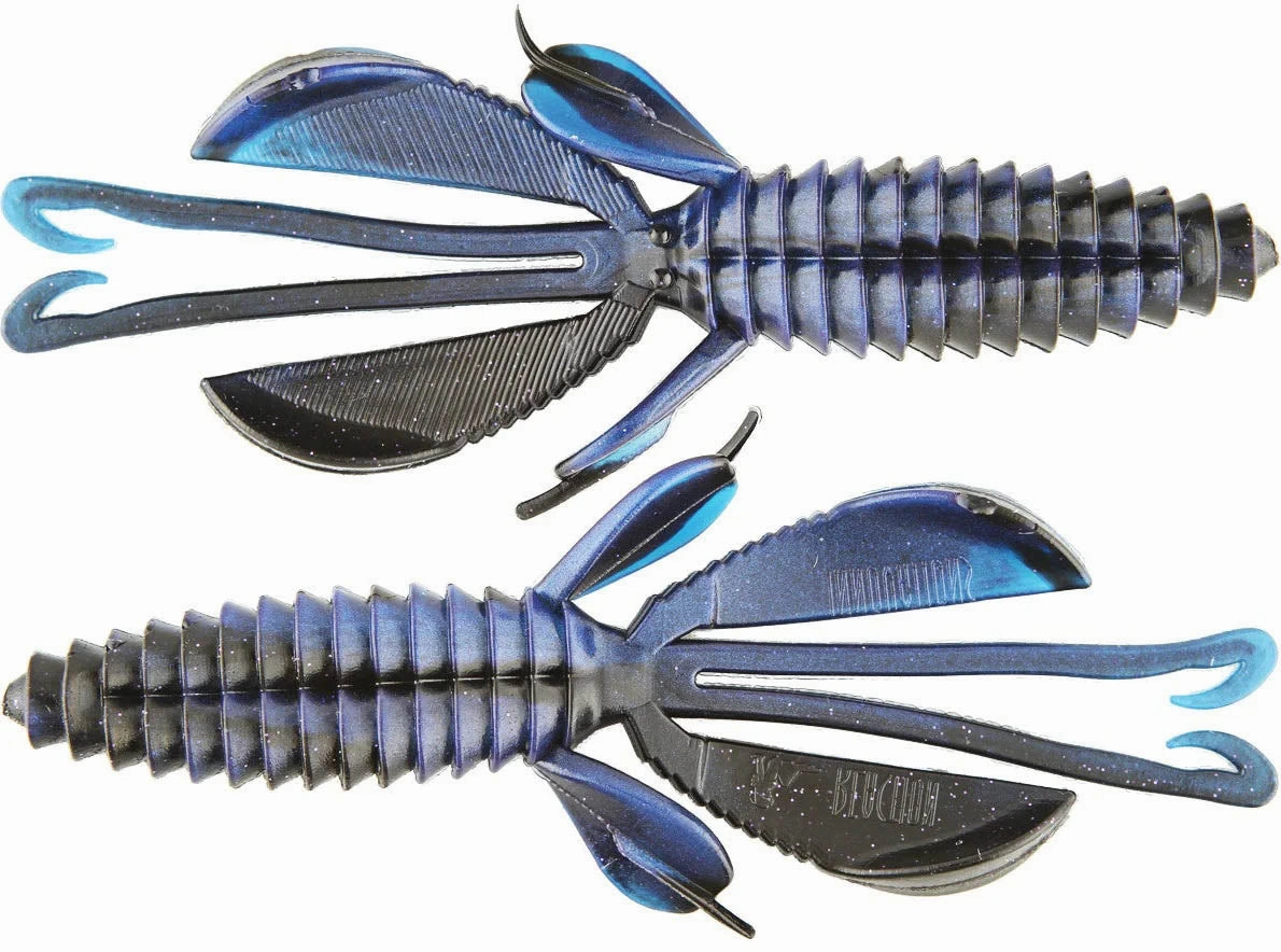 Reaction Innovations Kinky Beaver 5 inch Soft Plastic Creature Bait 7 pack