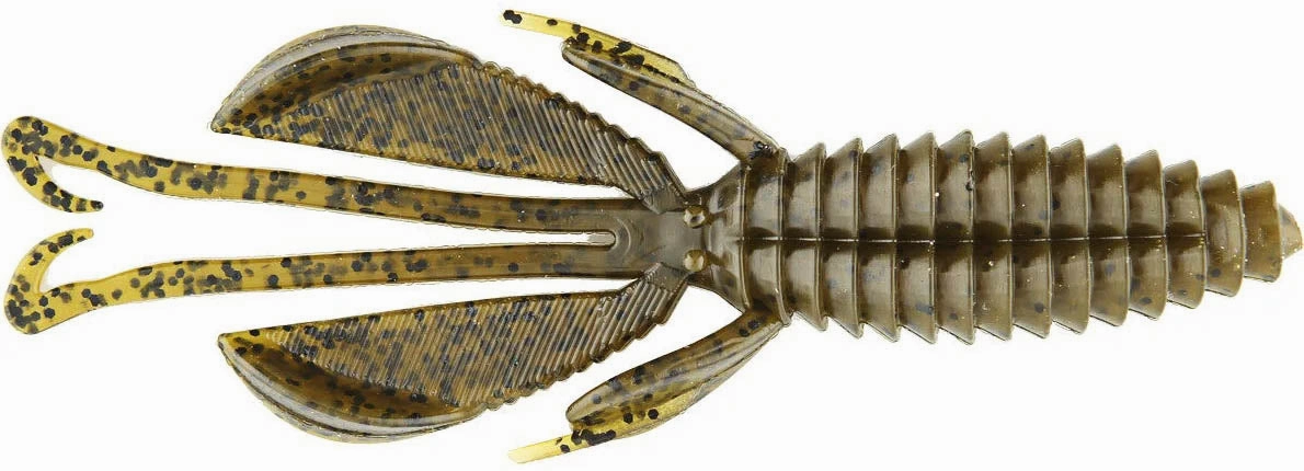 Reaction Innovations Kinky Beaver 5 inch Soft Plastic Creature Bait 7 pack