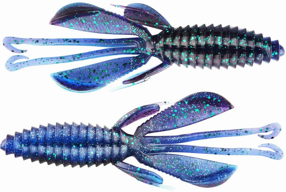 Reaction Innovations Kinky Beaver 5 inch Soft Plastic Creature Bait 7 pack