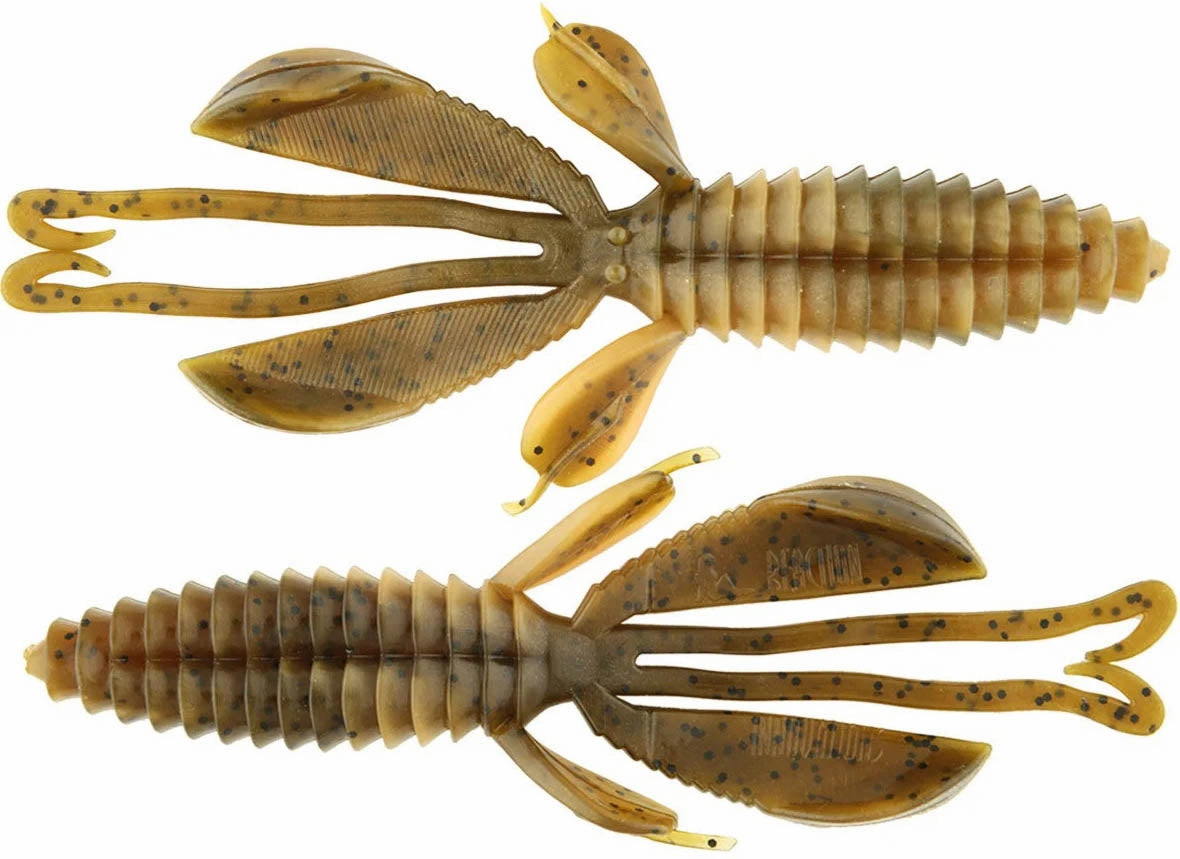Reaction Innovations Kinky Beaver 5 inch Soft Plastic Creature Bait 7 pack