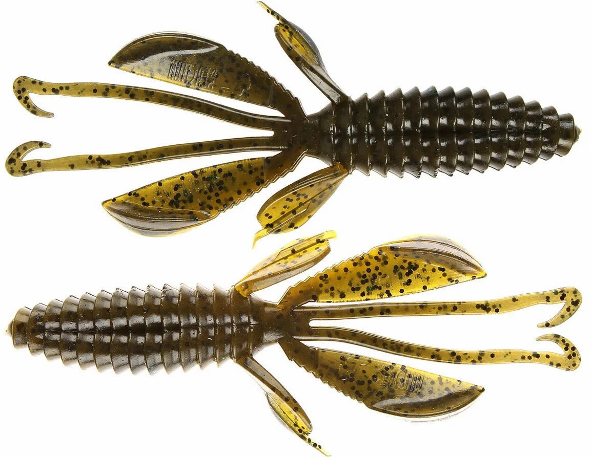 Reaction Innovations Kinky Beaver 5 inch Soft Plastic Creature Bait 7 pack