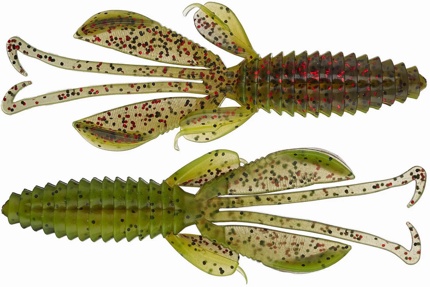Reaction Innovations Kinky Beaver 5 inch Soft Plastic Creature Bait 7 pack