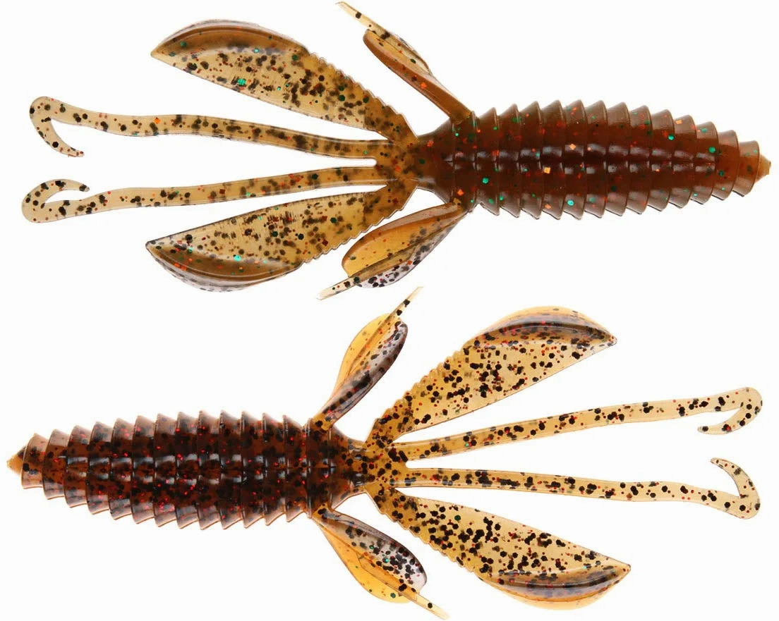 Reaction Innovations Kinky Beaver 5 inch Soft Plastic Creature Bait 7 pack