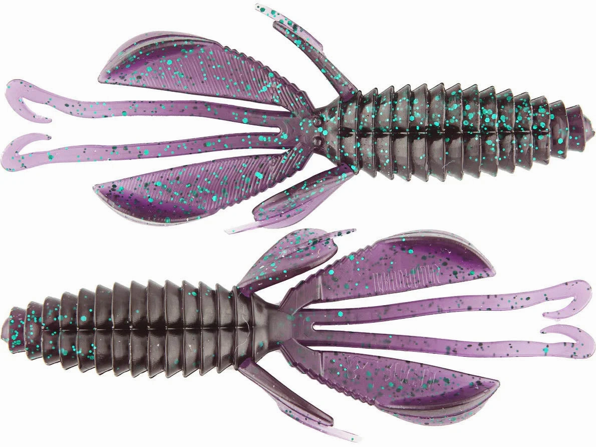 Reaction Innovations Kinky Beaver 5 inch Soft Plastic Creature Bait 7 pack