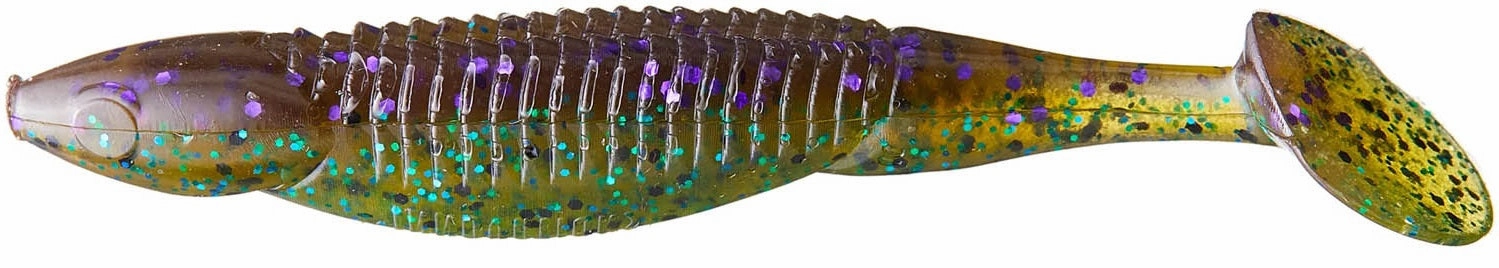Reaction Innovations Little Dipper 3 1/2 inch Soft Paddle Tail Swimbait 9 pack