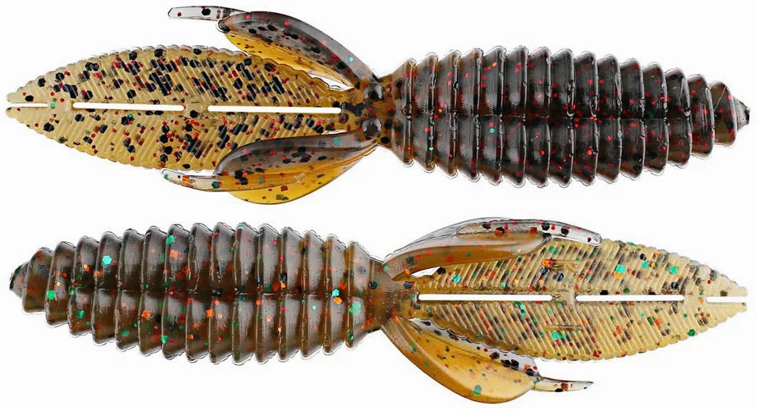 Reaction Innovations Smallie Beaver Soft Plastic Creature Bait 10 pack
