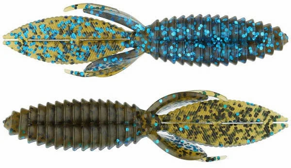 Reaction Innovations Smallie Beaver Soft Plastic Creature Bait 10 pack