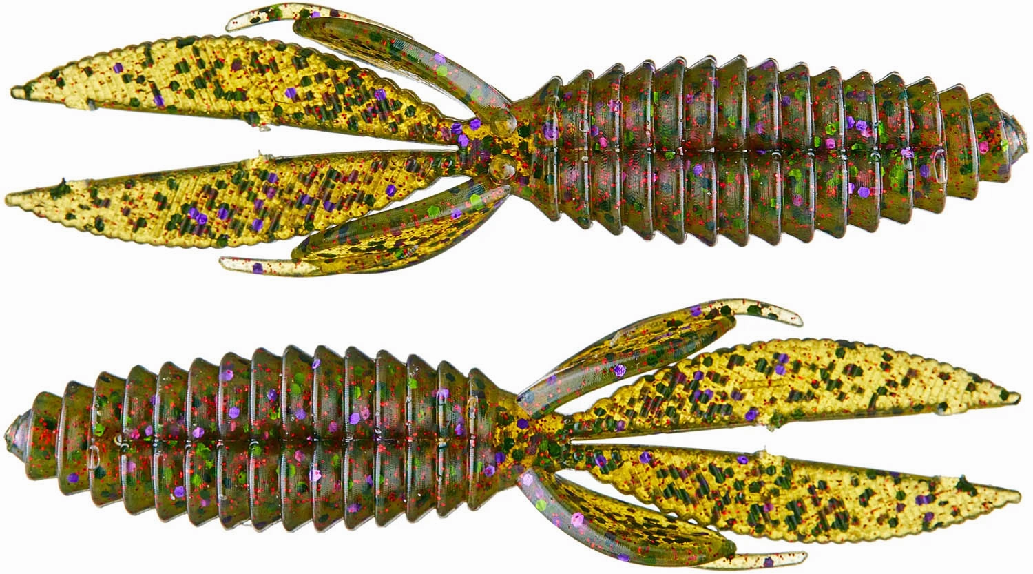 Reaction Innovations Smallie Beaver Soft Plastic Creature Bait 10 pack