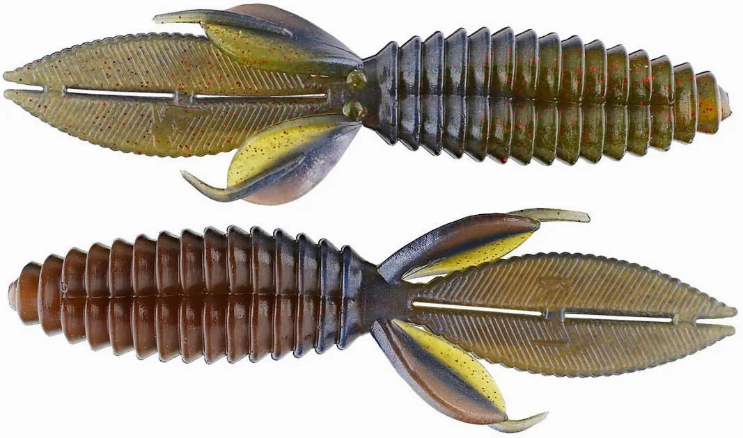 Reaction Innovations Smallie Beaver Soft Plastic Creature Bait 10 pack