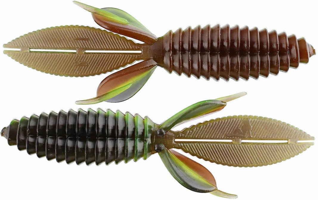 Reaction Innovations Smallie Beaver Soft Plastic Creature Bait 10 pack
