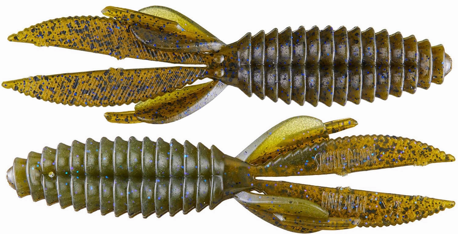 Reaction Innovations Sweet Beaver Soft Plastic Creature Bait 8 pack