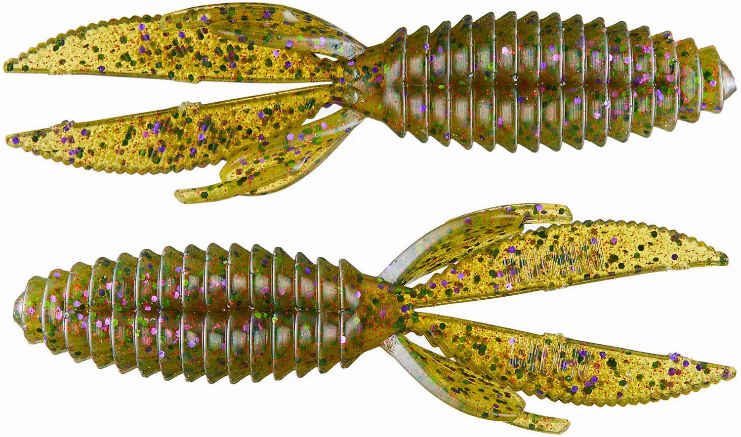 Reaction Innovations Sweet Beaver Soft Plastic Creature Bait 8 pack