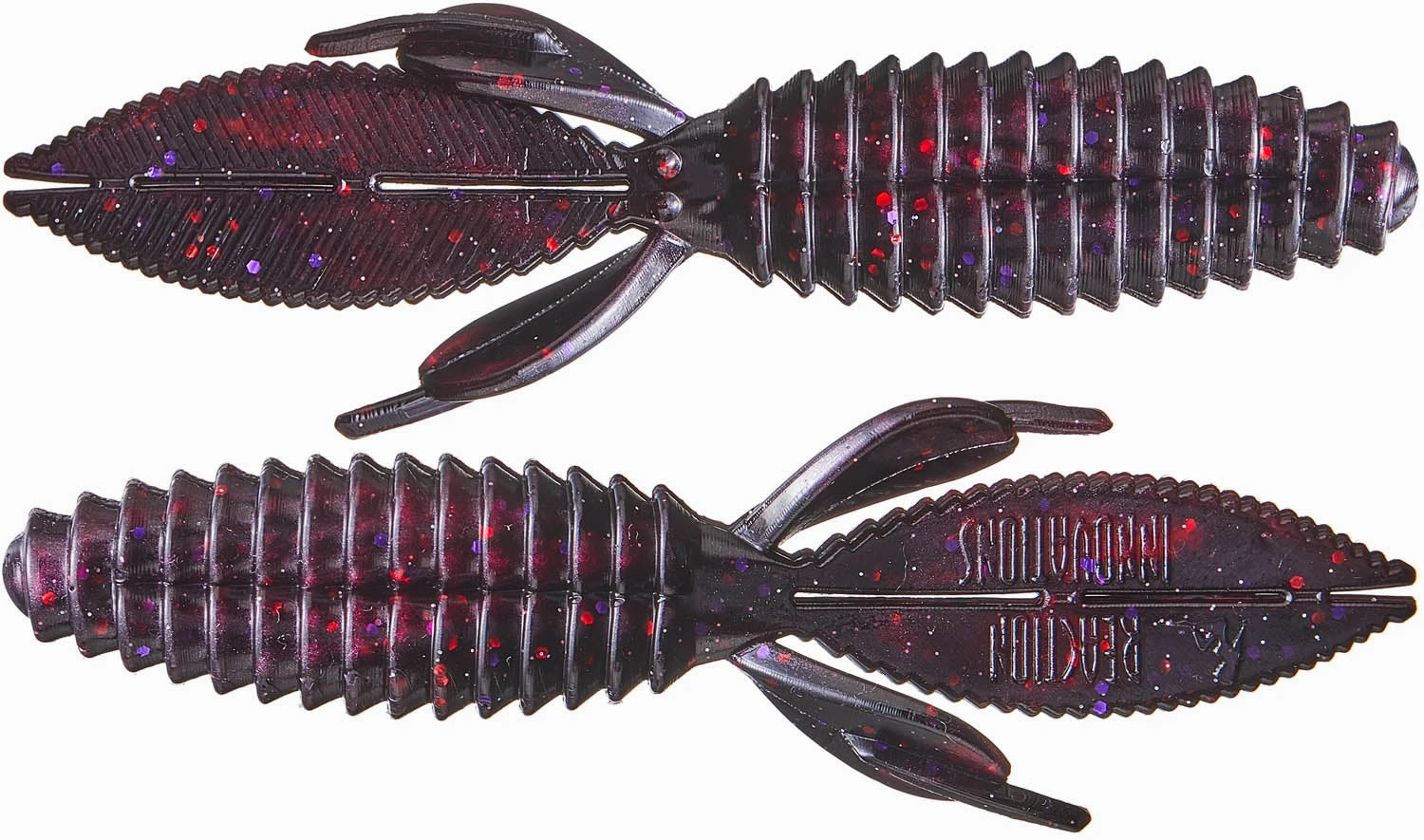 Reaction Innovations Sweet Beaver Soft Plastic Creature Bait 8 pack