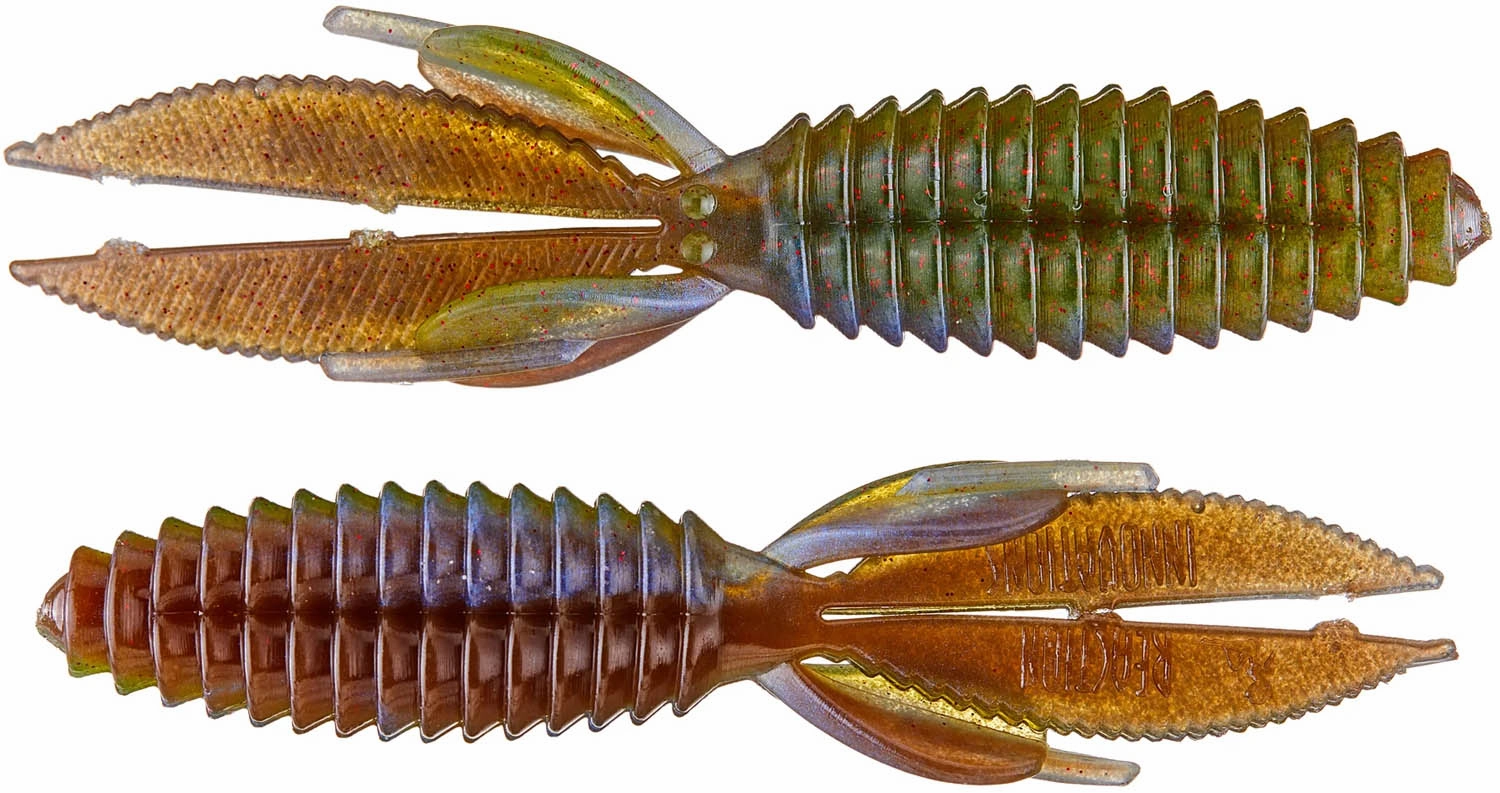 Reaction Innovations Sweet Beaver Soft Plastic Creature Bait 8 pack