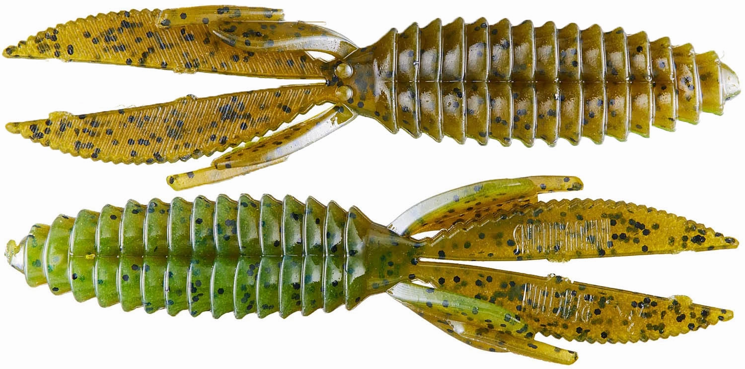 Reaction Innovations Sweet Beaver Soft Plastic Creature Bait 8 pack