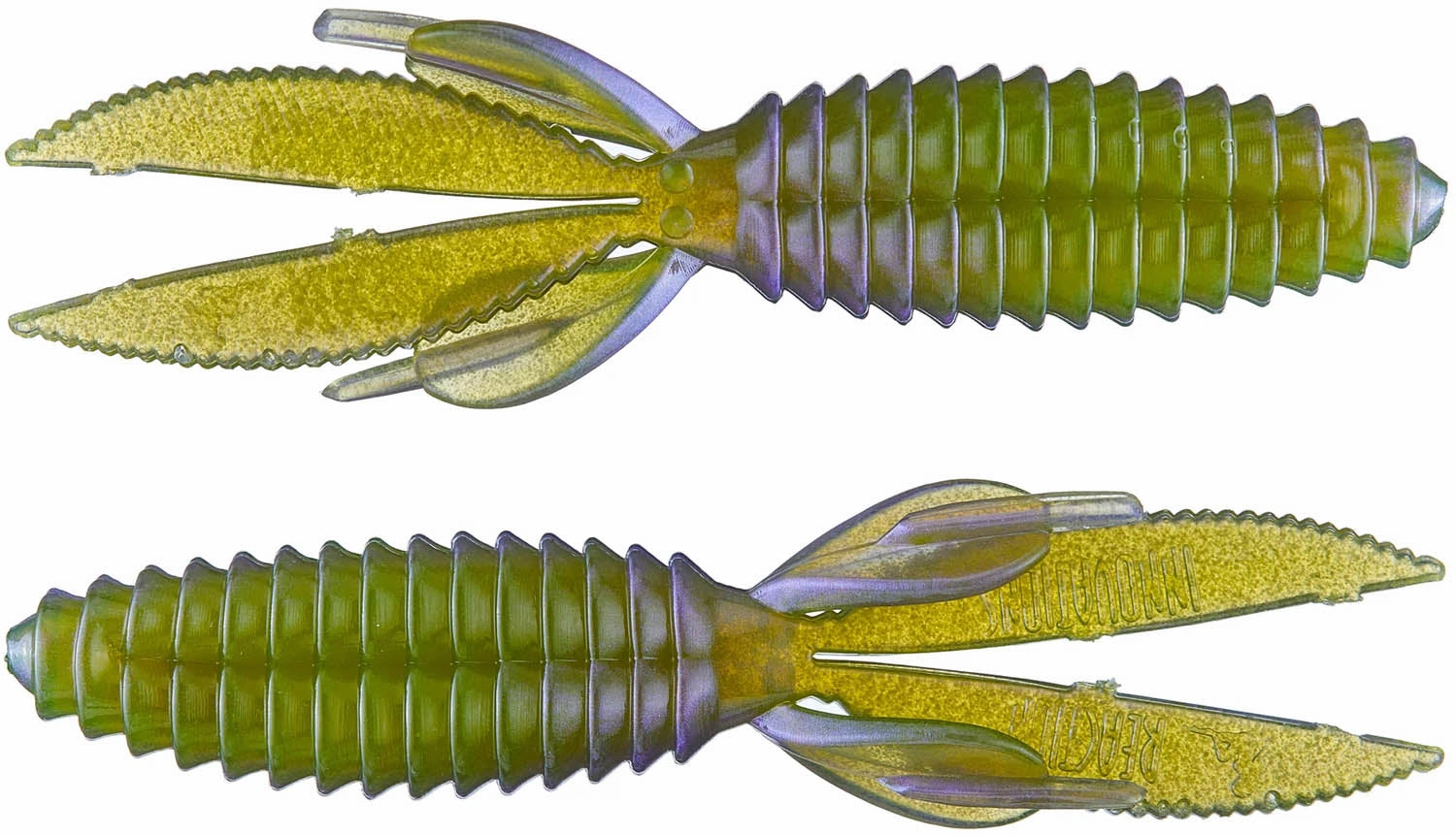 Reaction Innovations Sweet Beaver Soft Plastic Creature Bait 8 pack