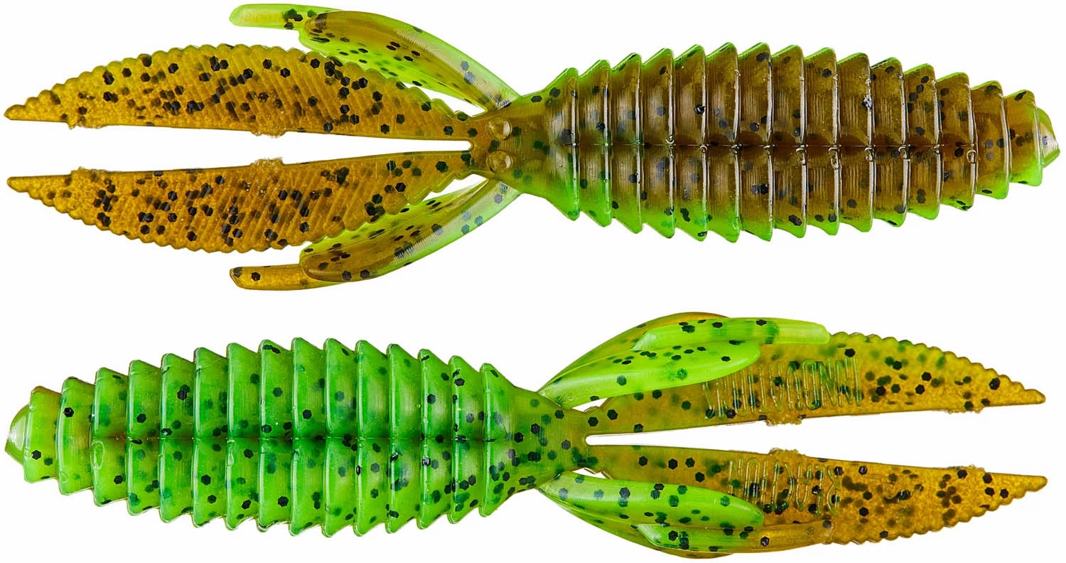 Reaction Innovations Sweet Beaver Soft Plastic Creature Bait 8 pack