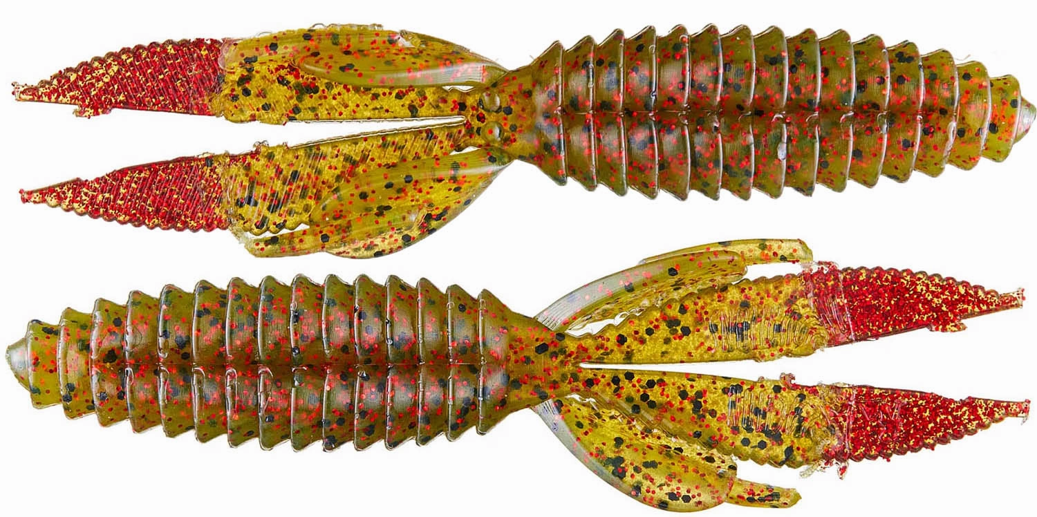 Reaction Innovations Sweet Beaver Soft Plastic Creature Bait 8 pack