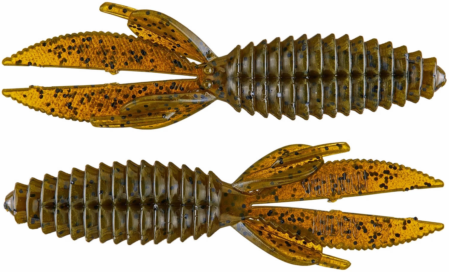 Reaction Innovations Sweet Beaver Soft Plastic Creature Bait 8 pack