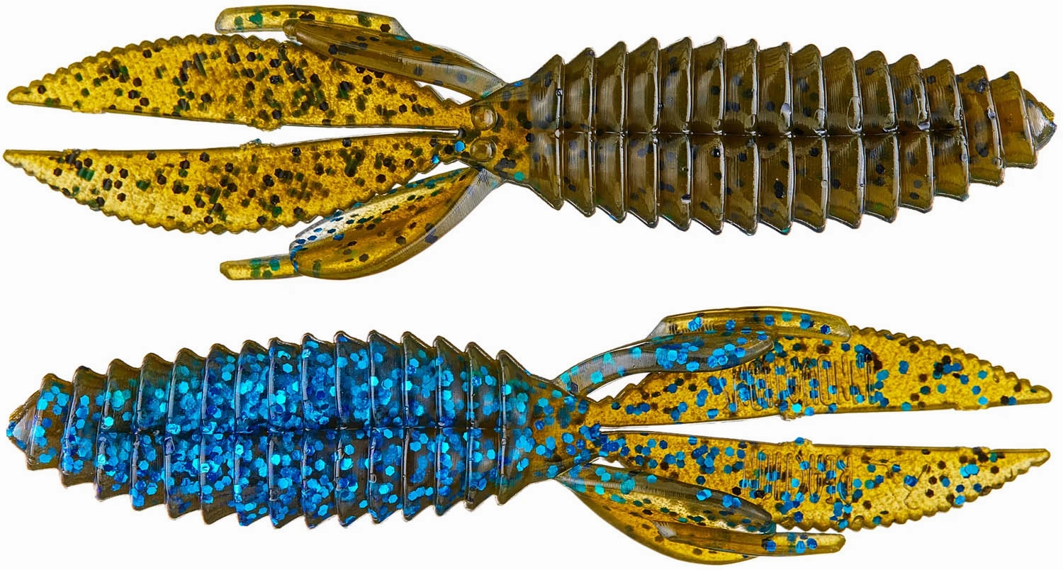 Reaction Innovations Sweet Beaver Soft Plastic Creature Bait 8 pack