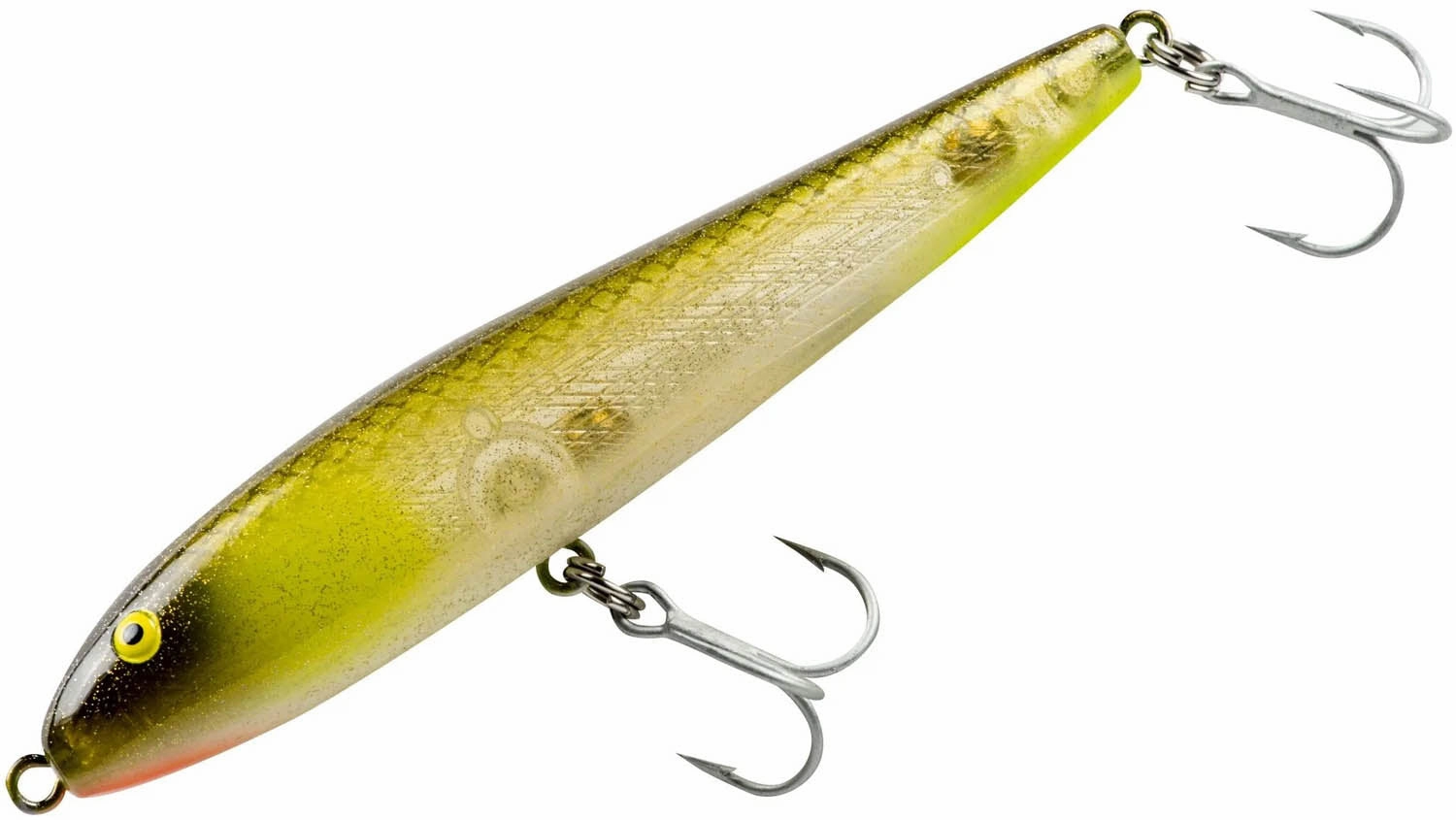 Rebel Jumpin' Minnow Topwater Bait 4 1/2 inch Topwater Walker
