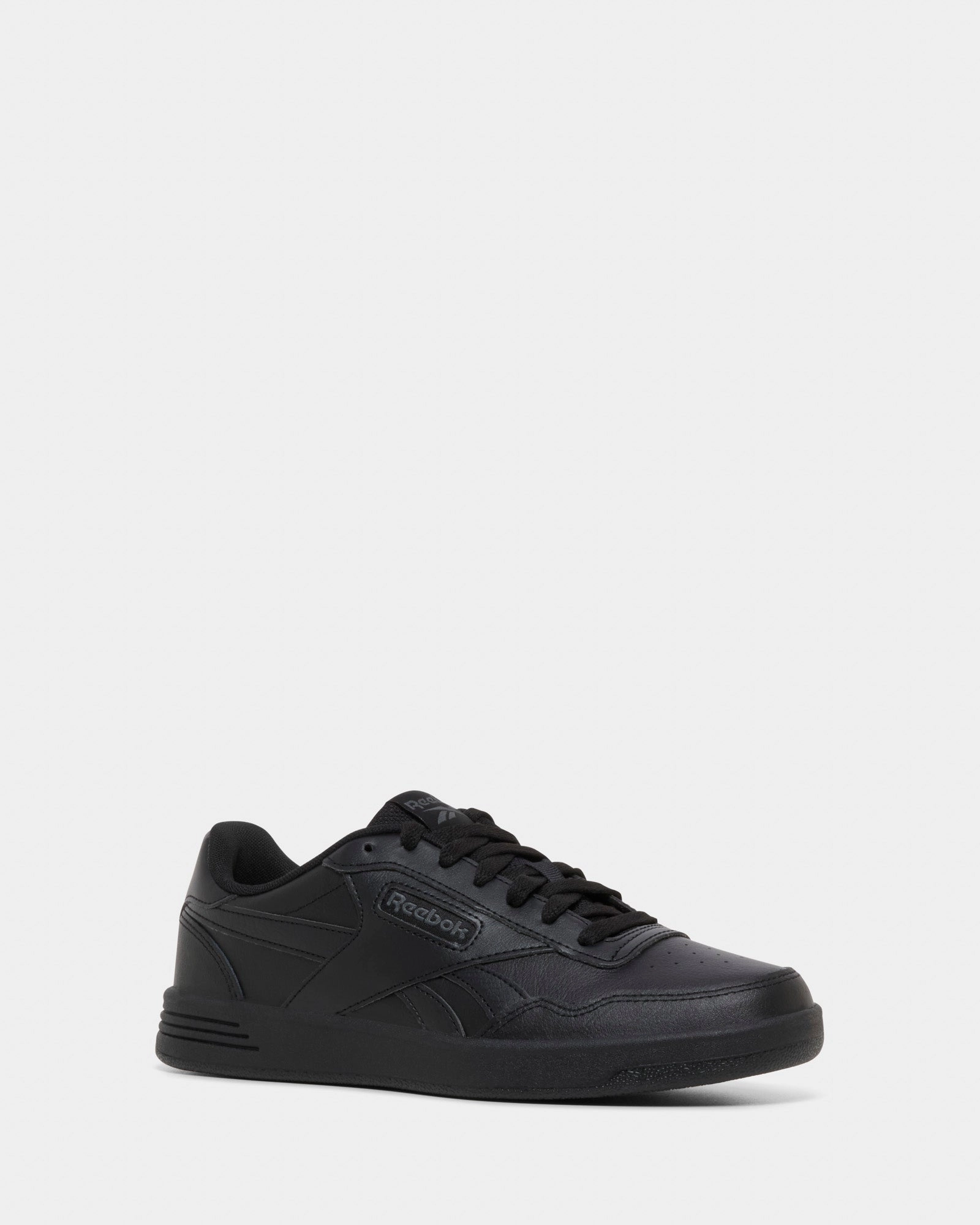 Odor Resistant Reebok Court Advance Black/Pure Grey 7/Black
