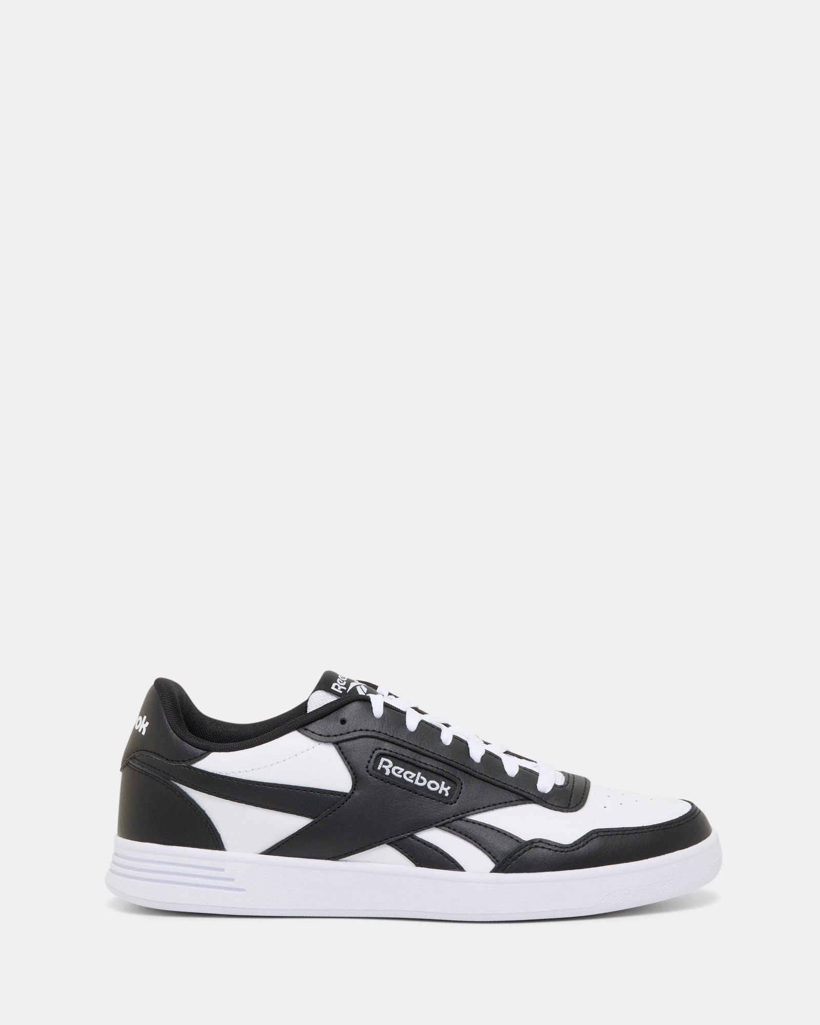 Weather Resistant Reebok Court Advance White/Black/Chrome