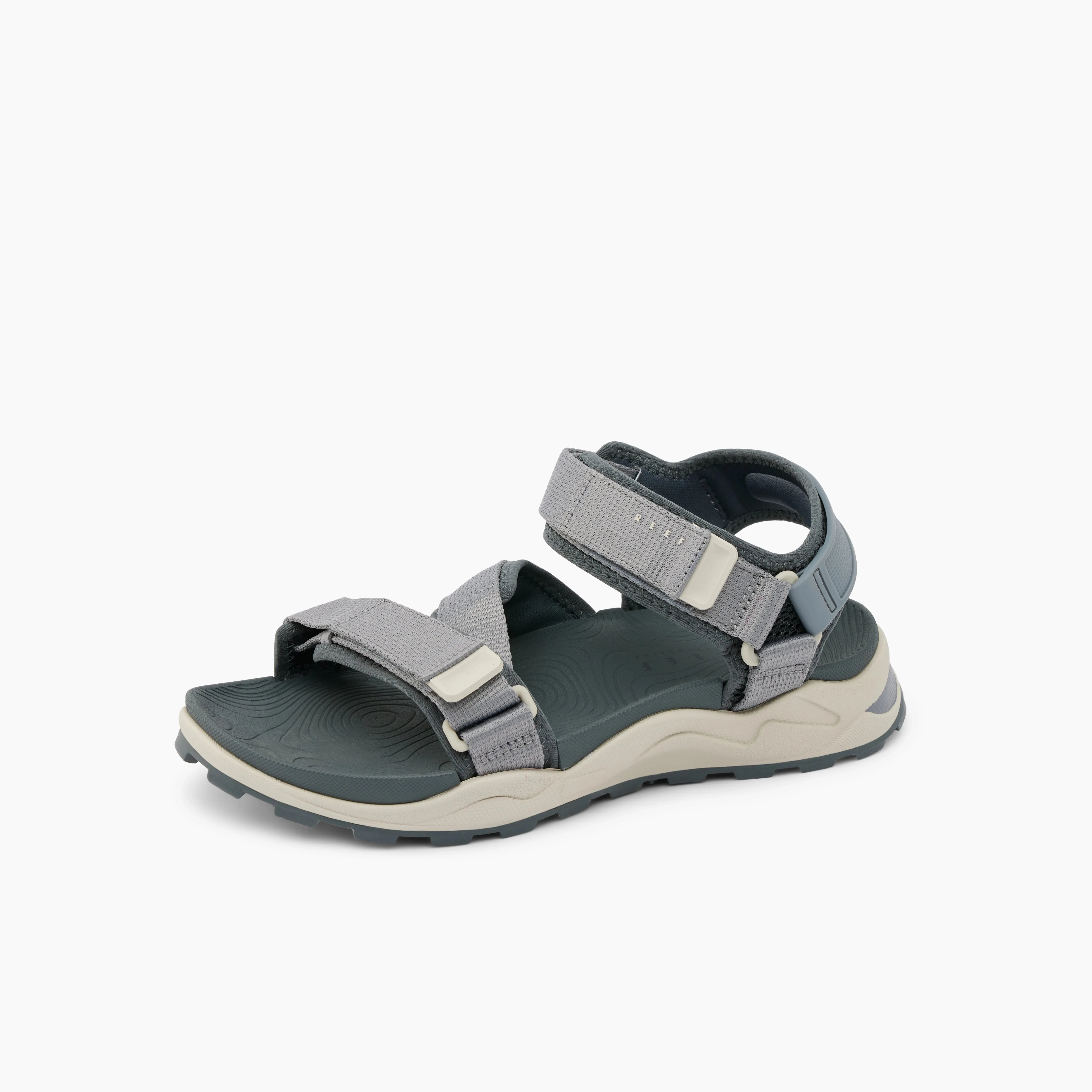 Reef | Sandals | Men | Cross Shore Grey Tan Daylong Comfort Minimalist Shoes