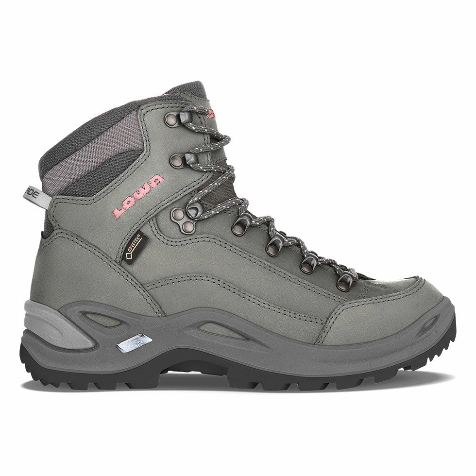 Ergonomic Sole Comfort Shoes Renegade Gtx Mid Ws - Graphite/Rose
