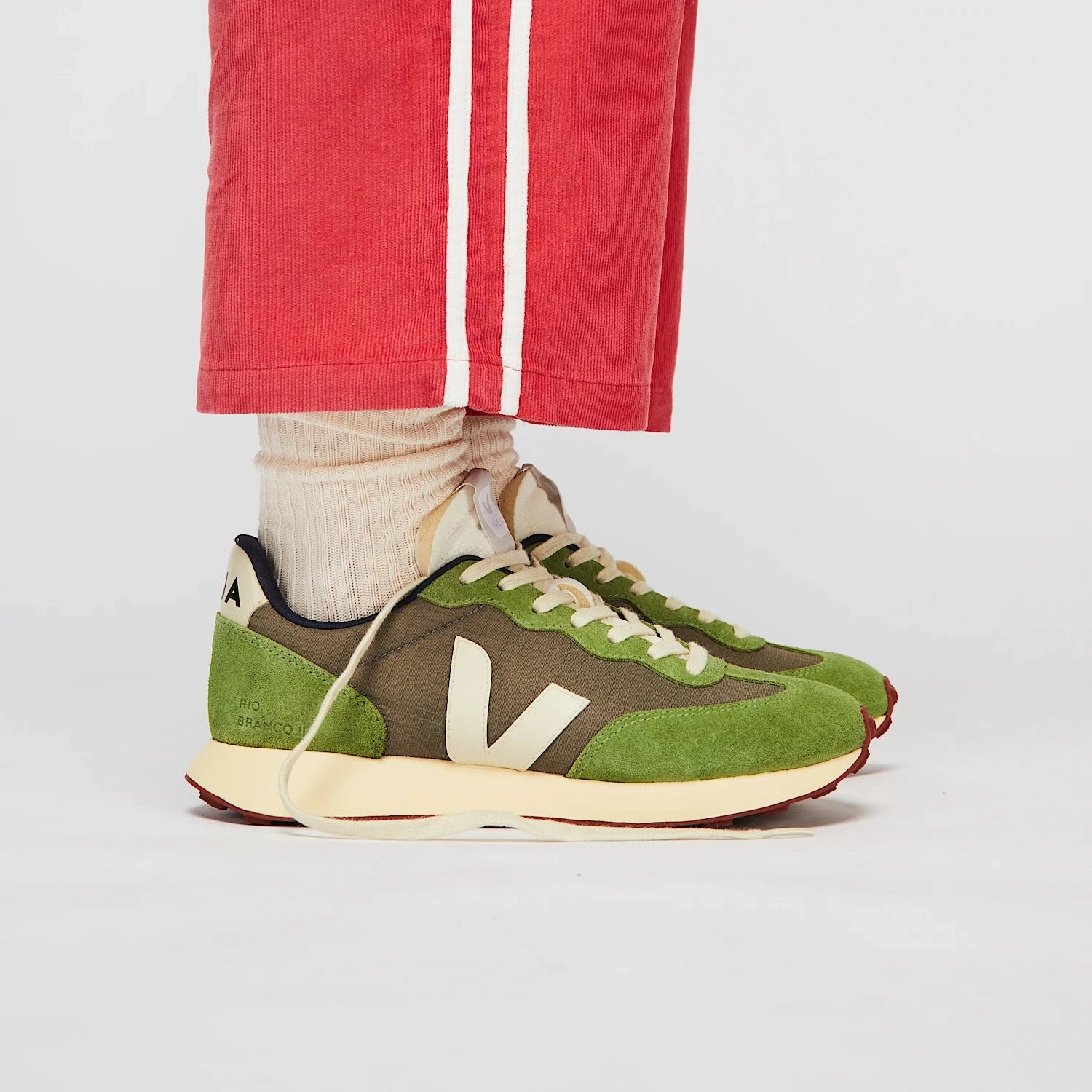 Sustainable Shoes Rio Branco - Kaki Pierre