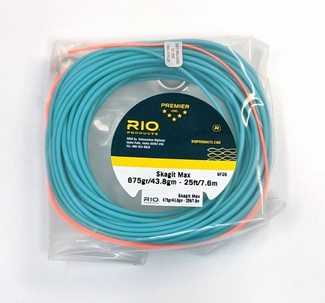 Rio Skagit Max Shooting Head Fly Line - 675 Grain