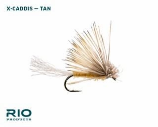 RIO Tan Caddis Dry Assortment