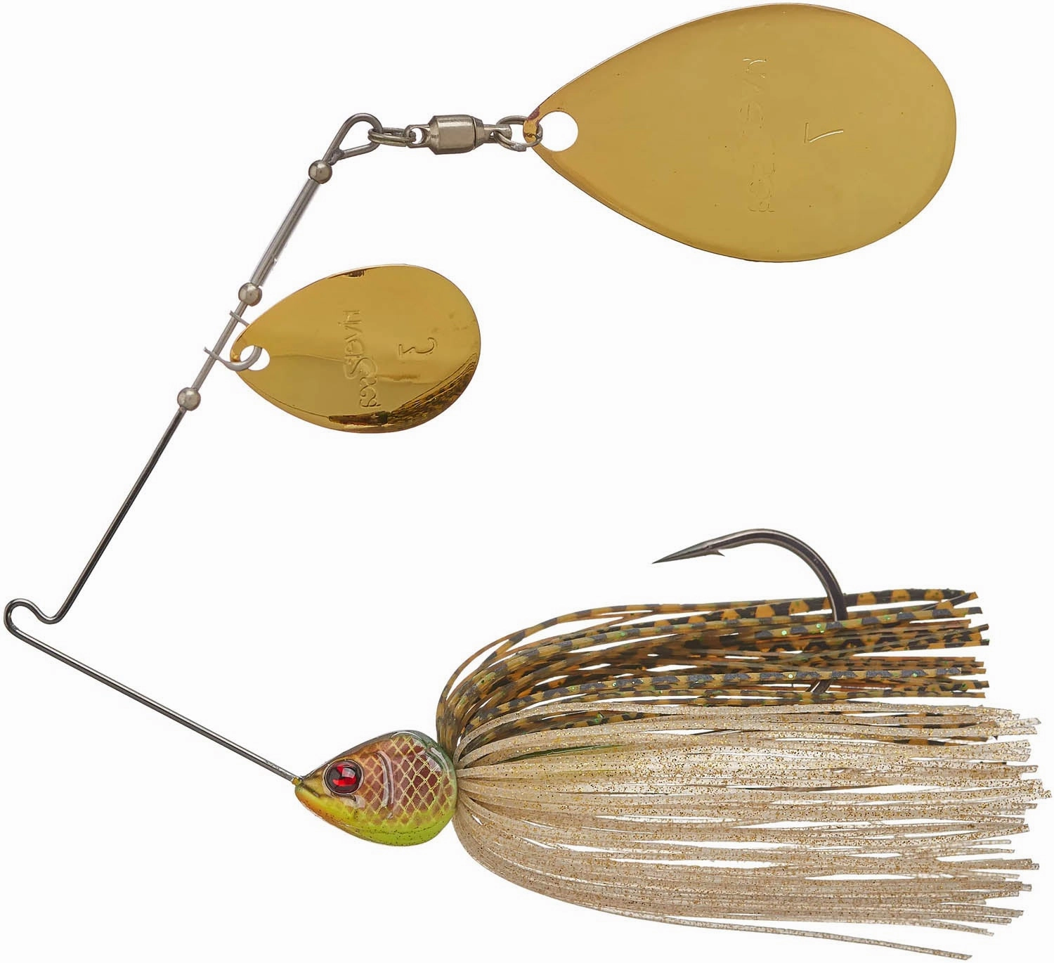River2Sea Ish Monroe Bling Colorado Indiana Spinnerbait 1/2 oz.