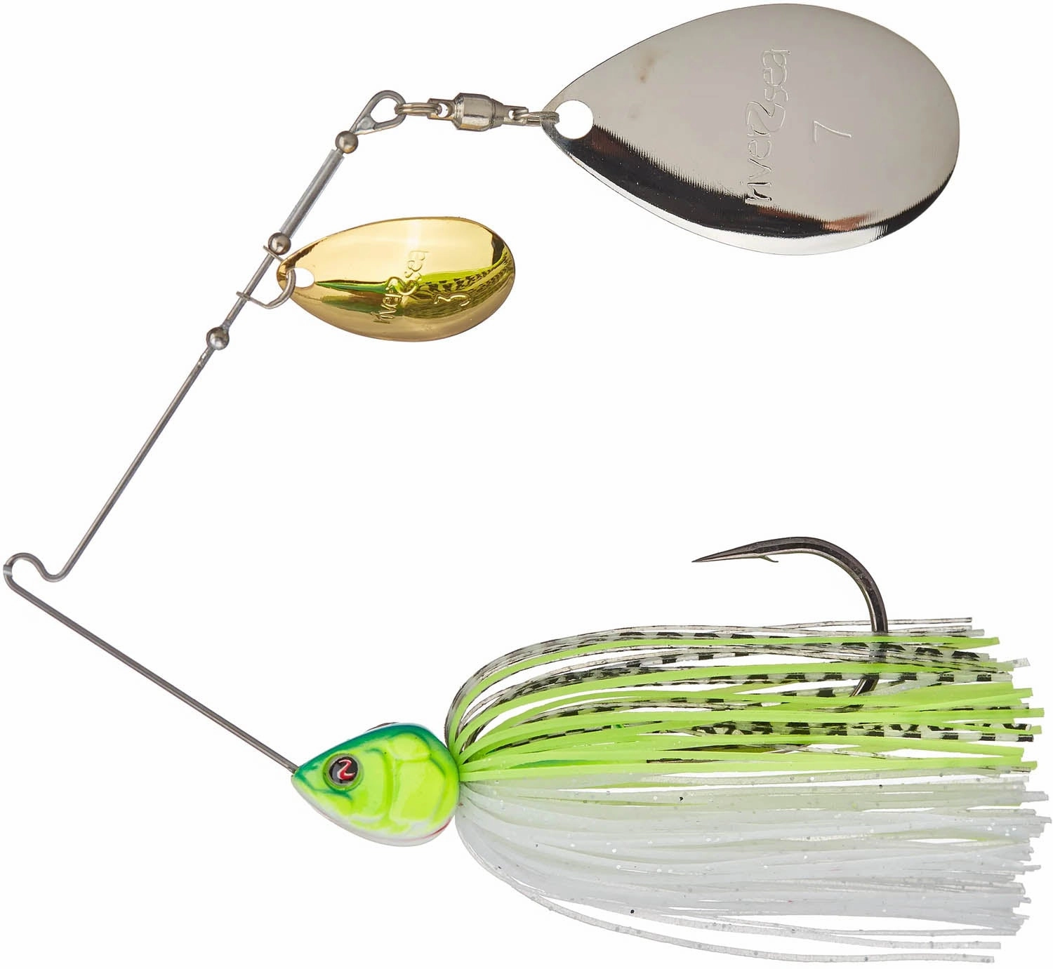 River2Sea Ish Monroe Bling Colorado Indiana Spinnerbait 1/2 oz.