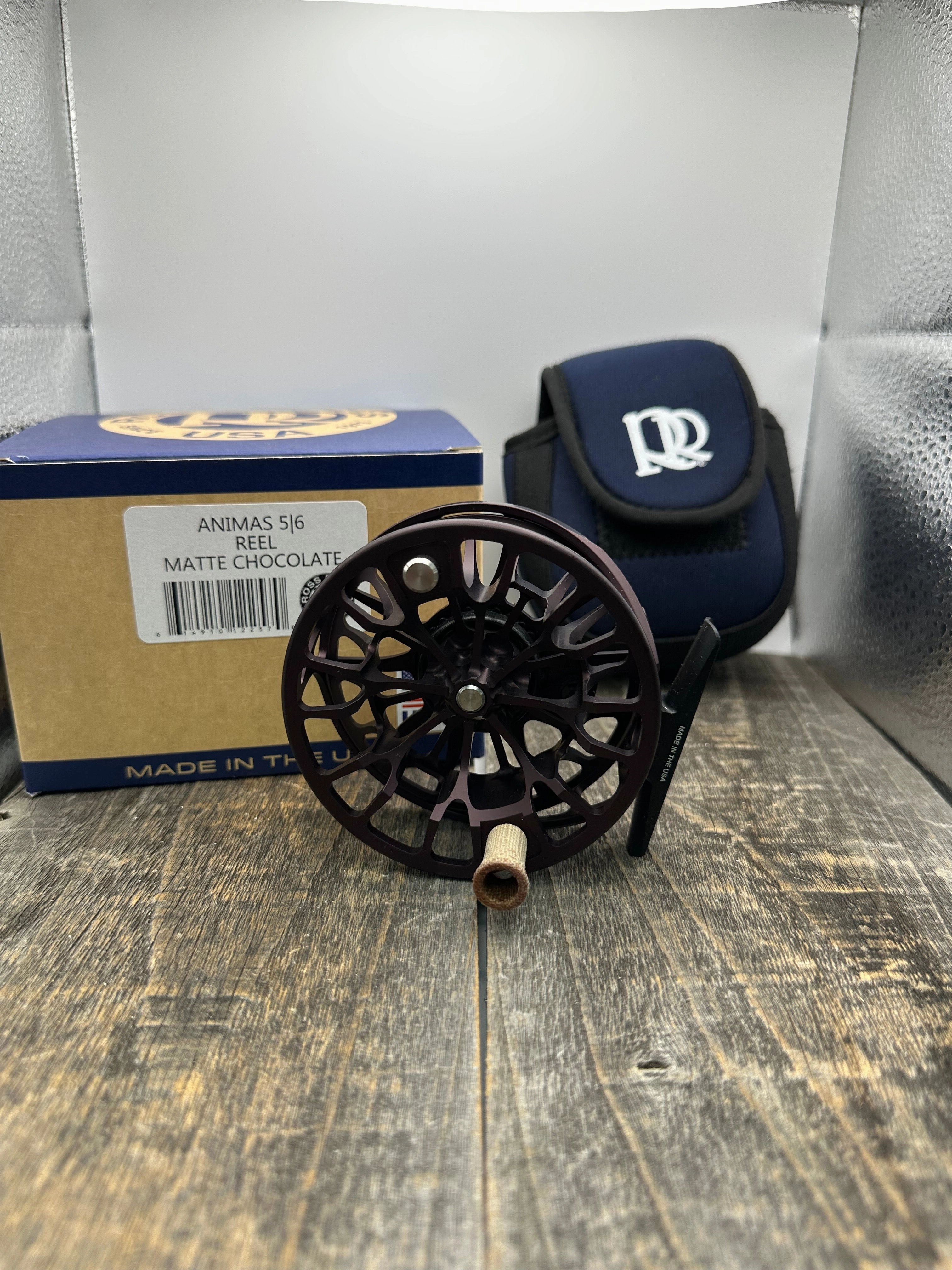 Ross Reels Animas Special Edition-Matte Chocolate