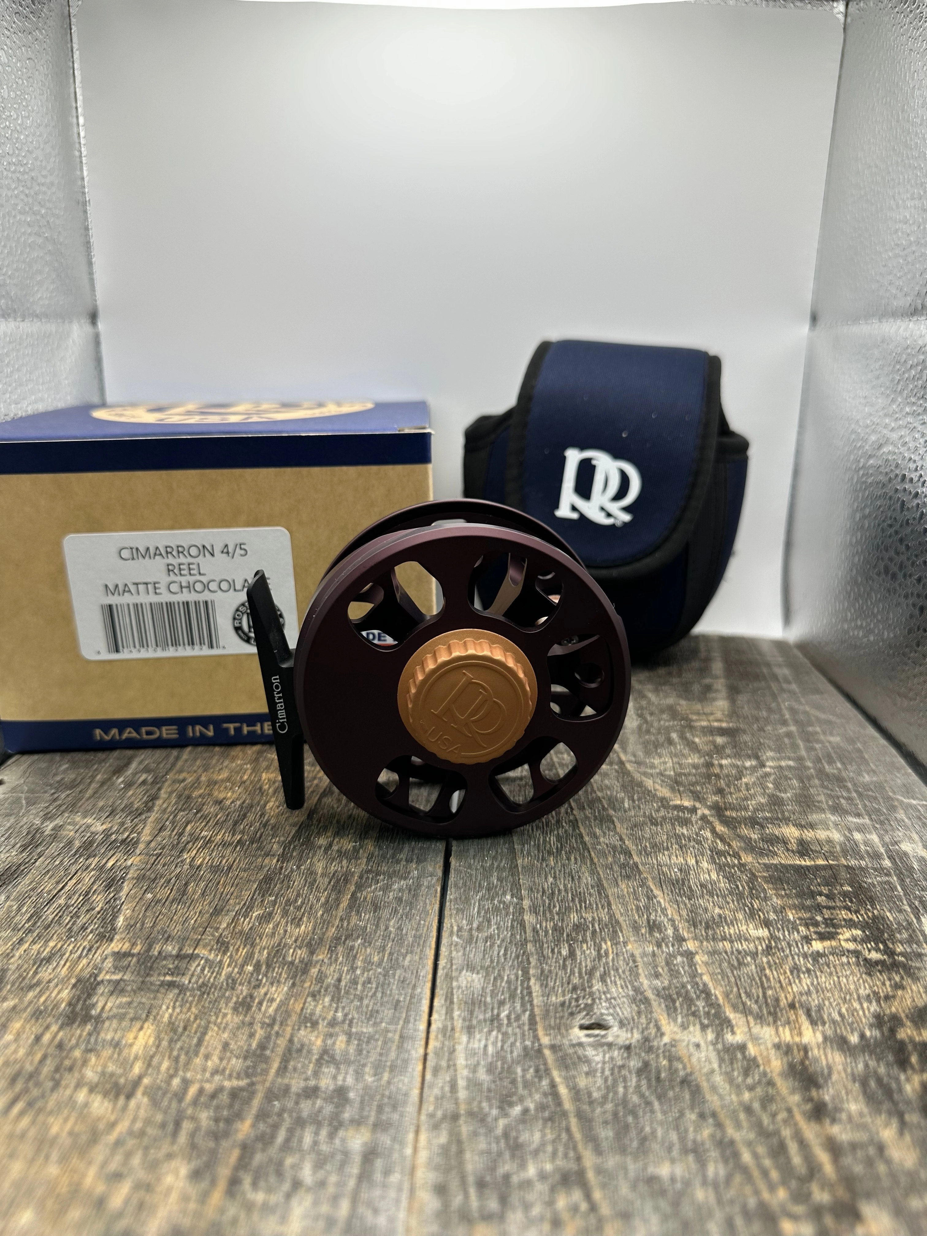 Ross Reels Cimarron Special Edition-Matte Chocolate