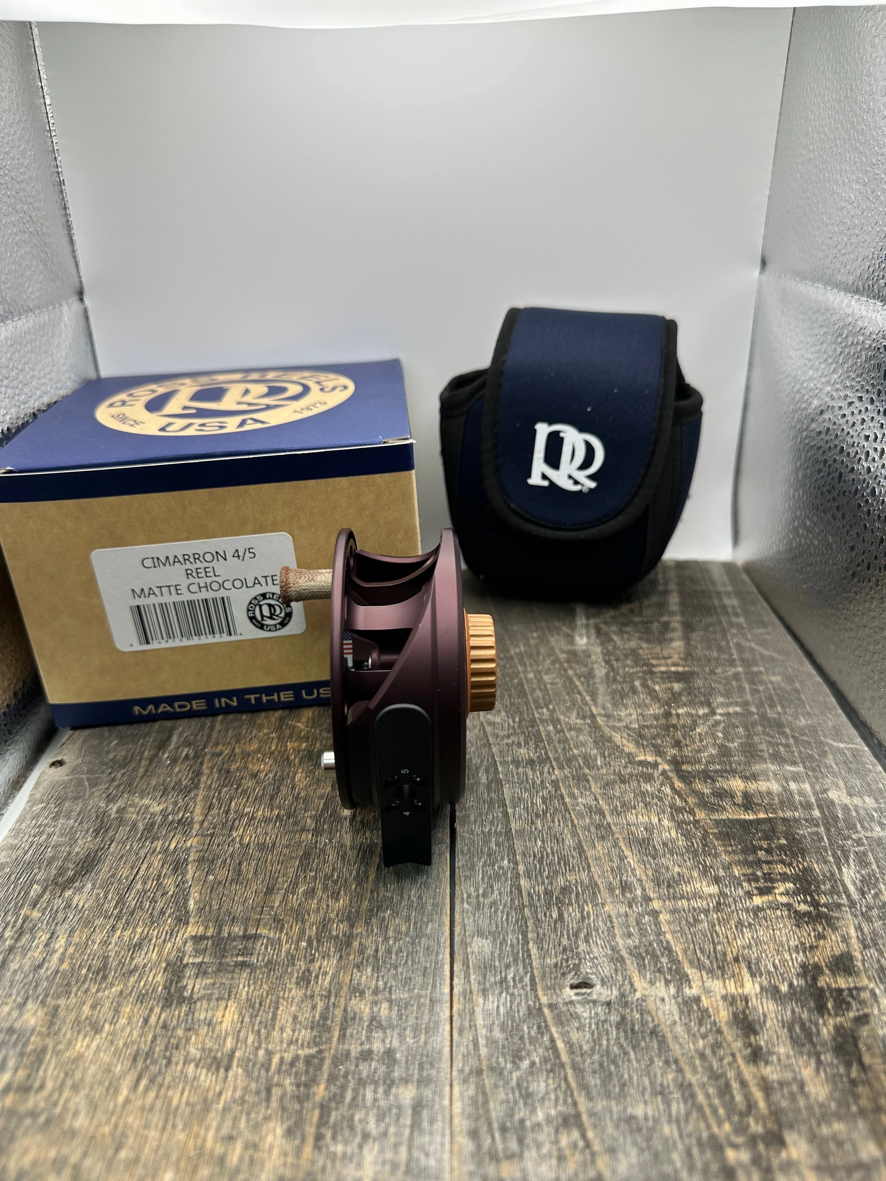 Ross Reels Cimarron Special Edition-Matte Chocolate