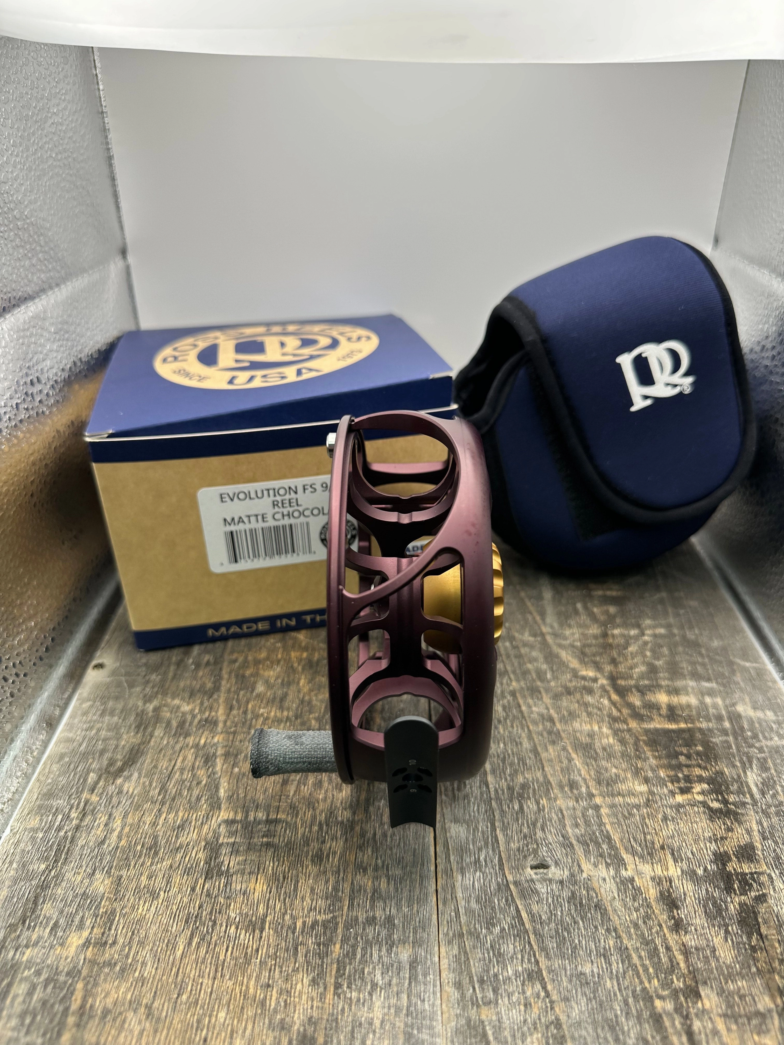 Ross Reels Evolution FS Special Edition-Matte Chocolate