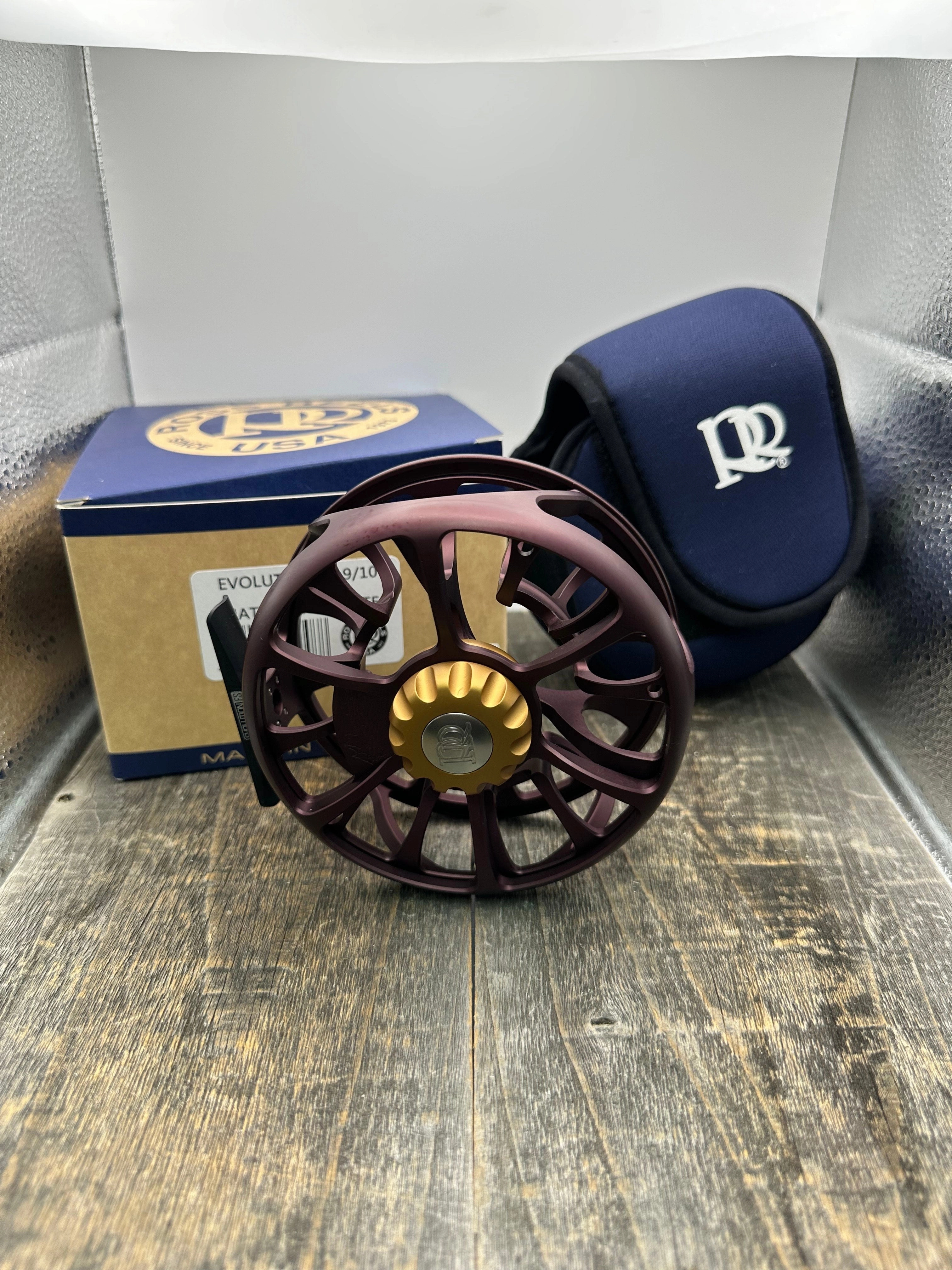 Ross Reels Evolution FS Special Edition-Matte Chocolate