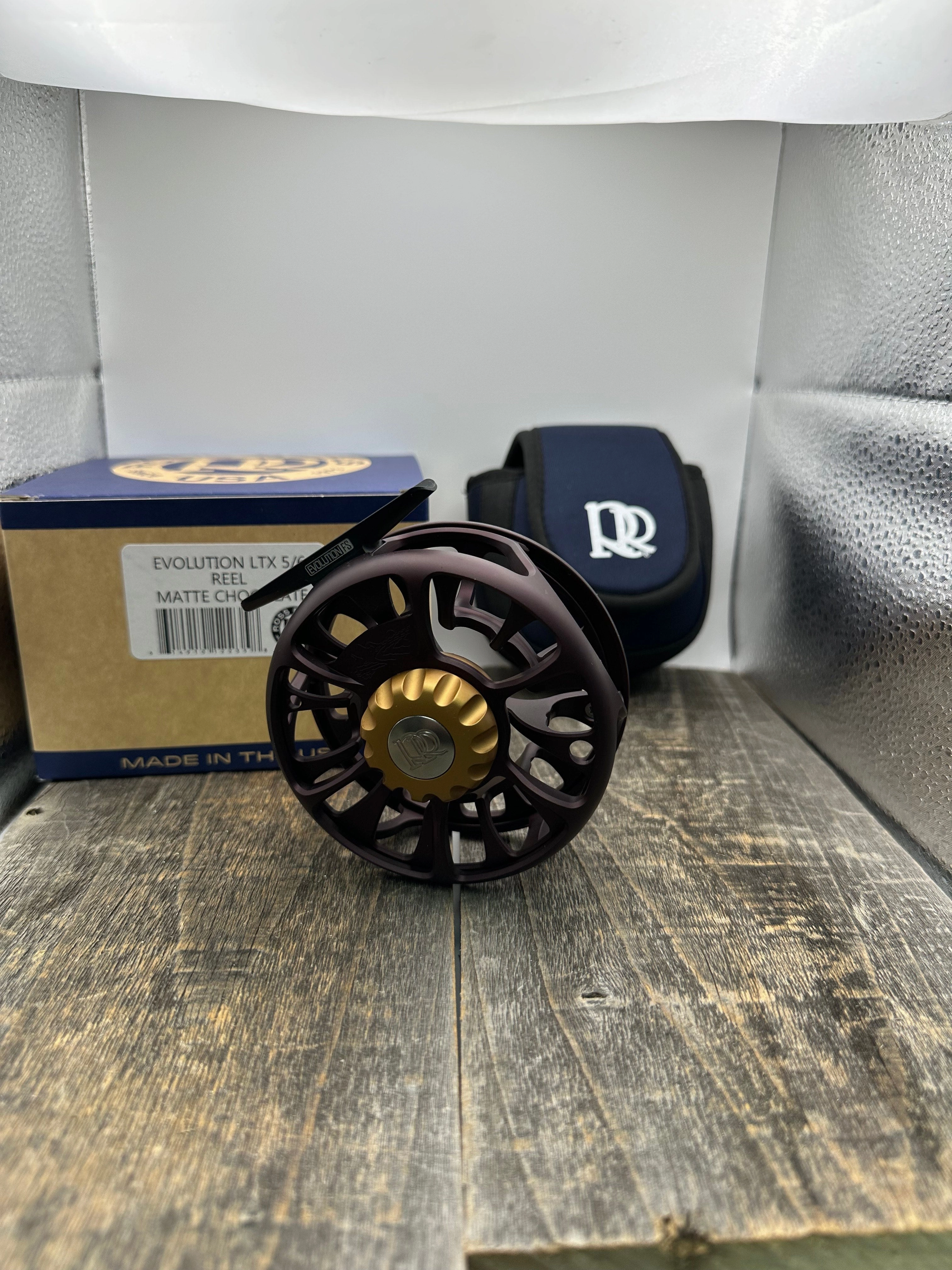 Ross Reels Evolution LTX Special Edition-Matte Chocolate