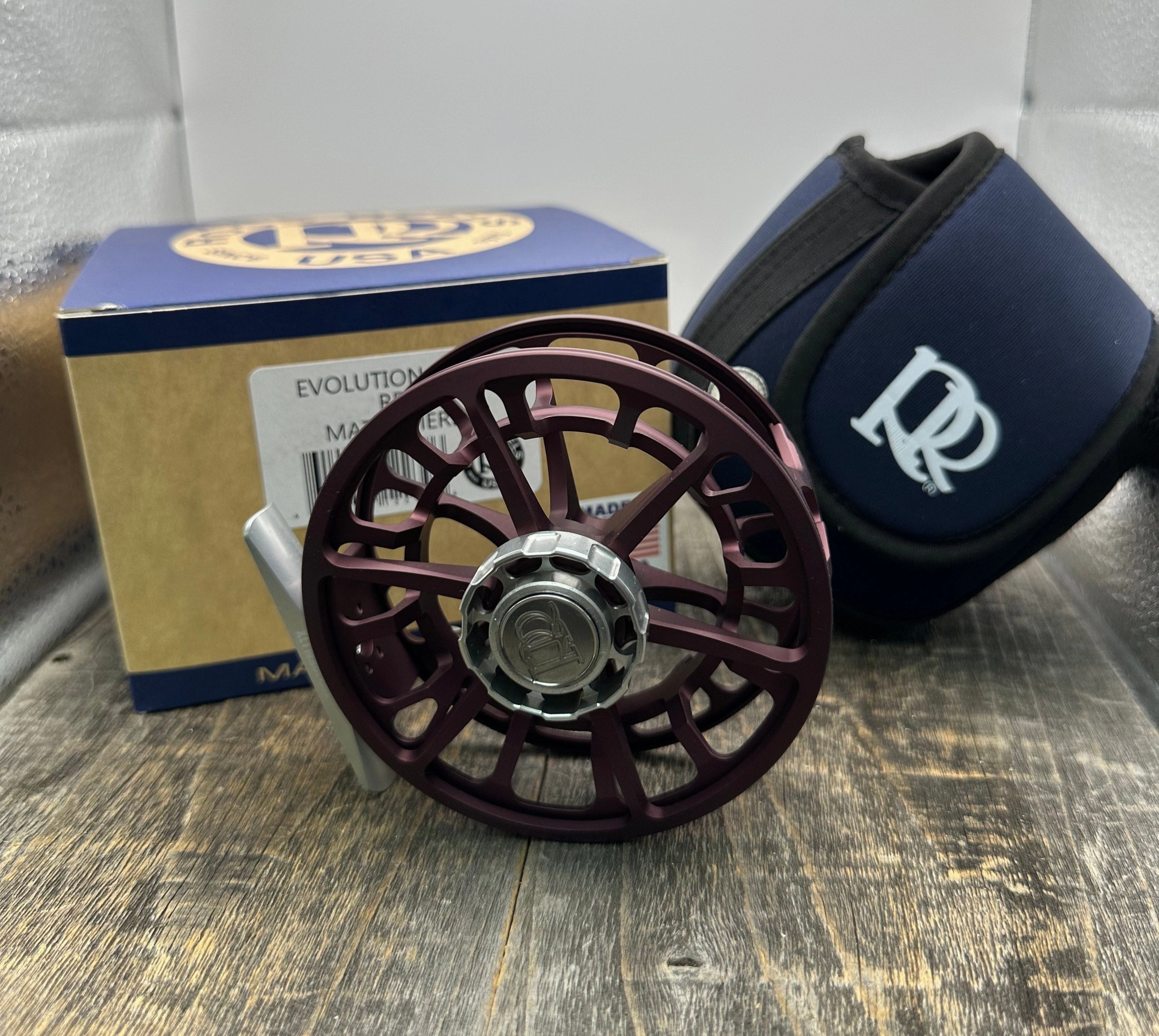Ross Reels Evolution LTX Special Edition-Matte Merlot