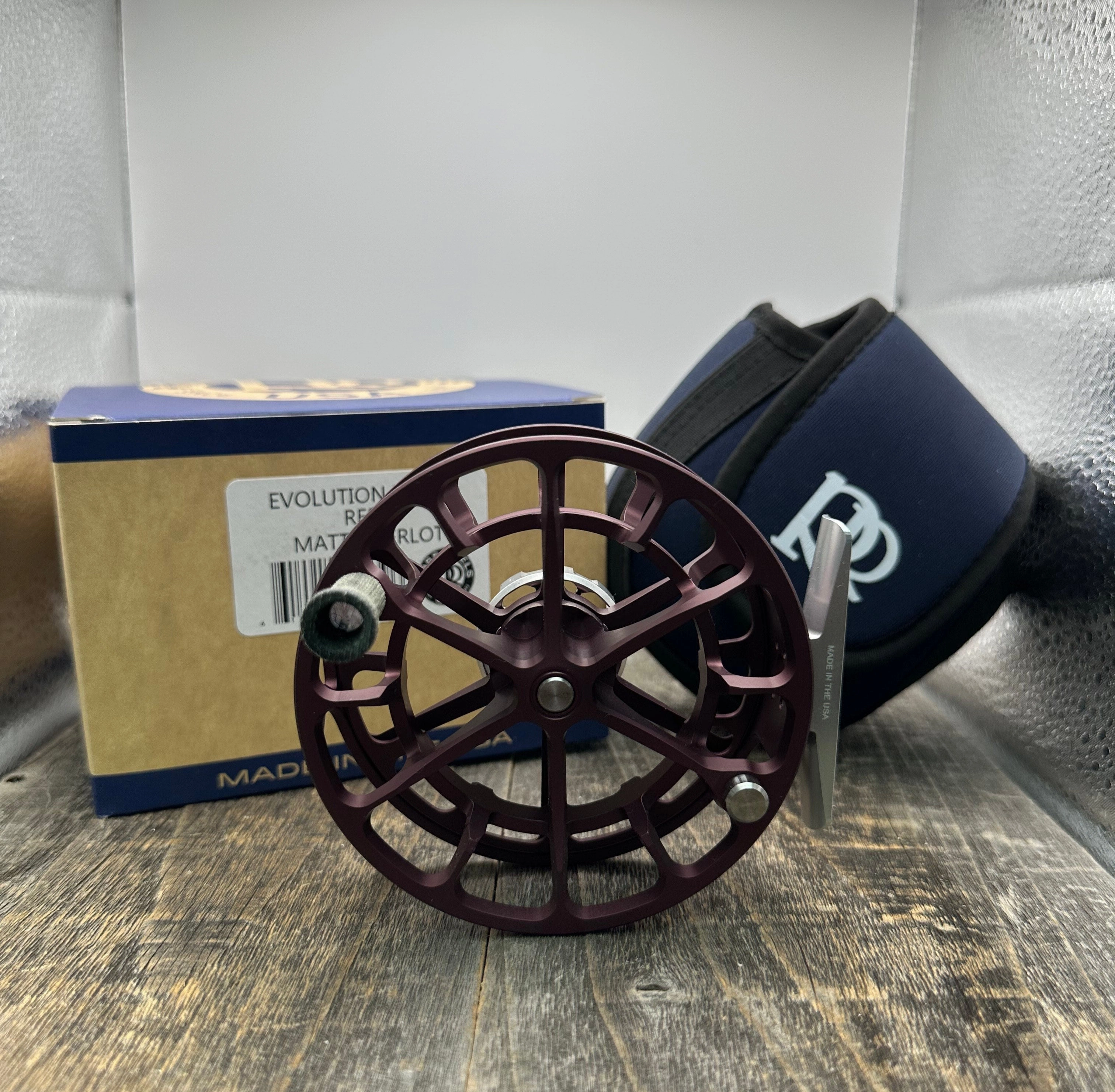 Ross Reels Evolution LTX Special Edition-Matte Merlot