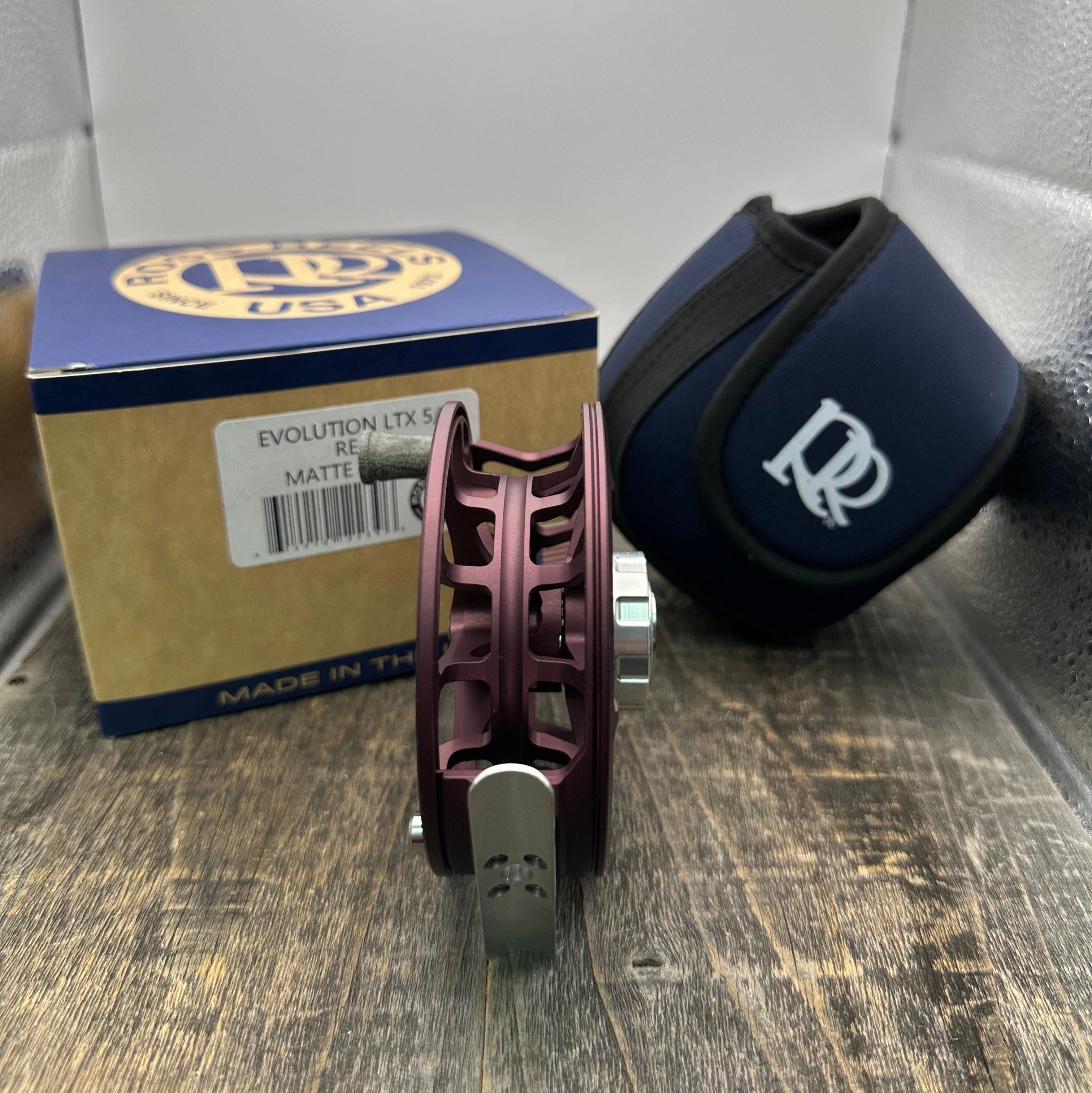 Ross Reels Evolution LTX Special Edition-Matte Merlot
