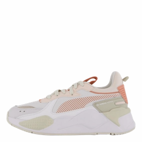 Rs-X Soft Wns Puma White-Deeva Peach Slip On Shoes Leather Shoes