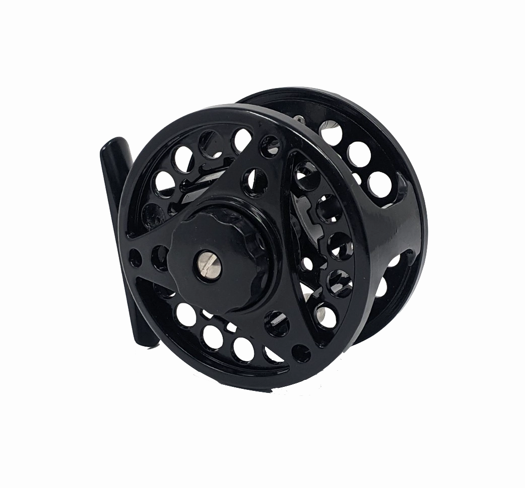 Rudder Sports Fly Reel Black 3/4