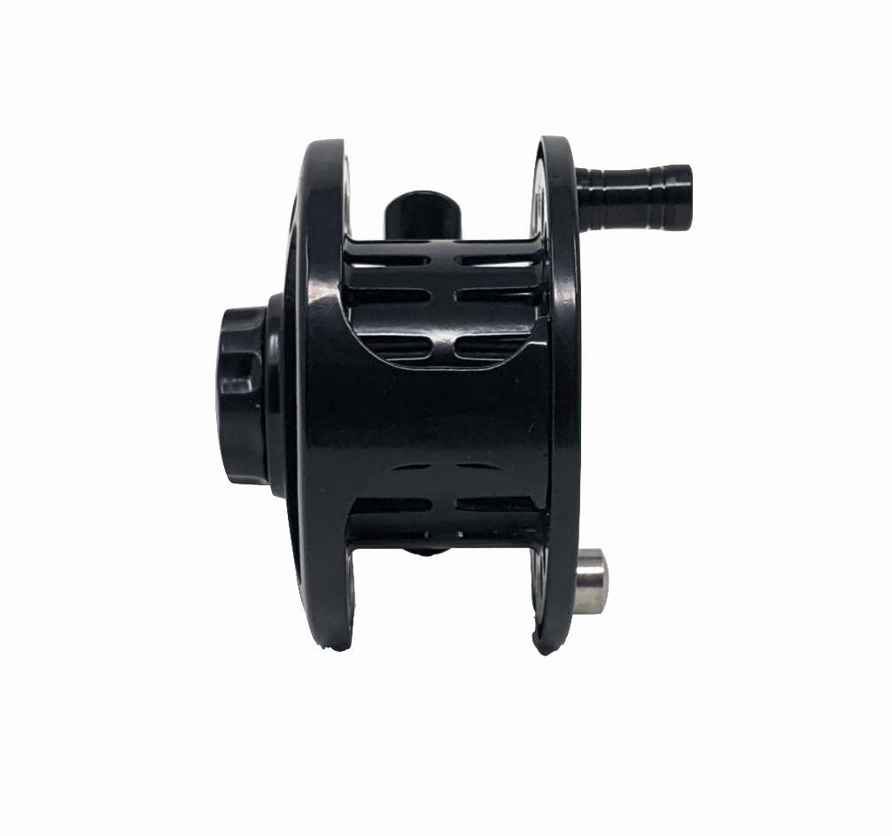 Rudder Sports Fly Reel Black 3/4